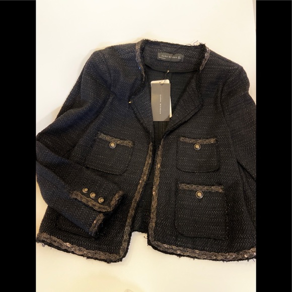 zara chanel inspired jacket